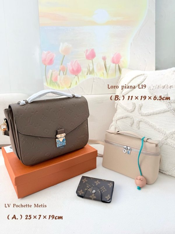 LV Set Pochette Métis Loro Piana L19 Bag C2301450