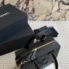 CN Quilted Leather Studded Square Vanity Case Bag C2301850