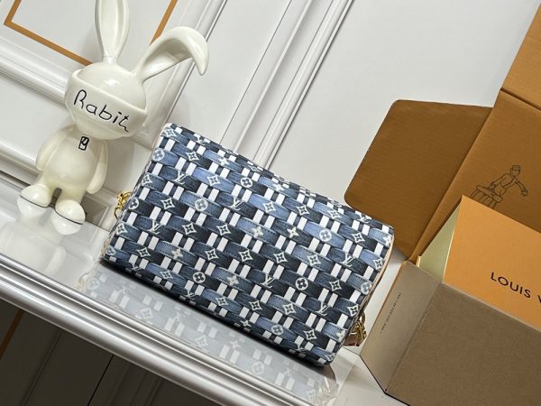 LV Speedy Bandoulière 30 Denim Woven Bag M13344-M99050 BC LV Speedy Bandoulière 30 Denim Woven Bag M13344-M99050 BC