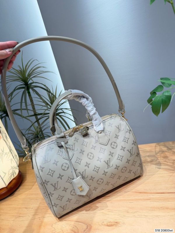 LV Speedy Bandoulière 30 Grey Bag C2301250