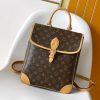 LV Diane Backpack PM Monogram Bag KK03950