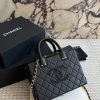 CN Quilted Leather Studded Square Vanity Case Bag C2301850