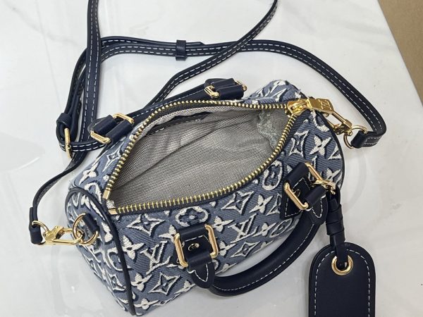LV Nano SpeedyJacquard Denim M28502-2A187-M81085 BC