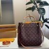 LV Monogram Tote Bag with Front Pouch C2301550