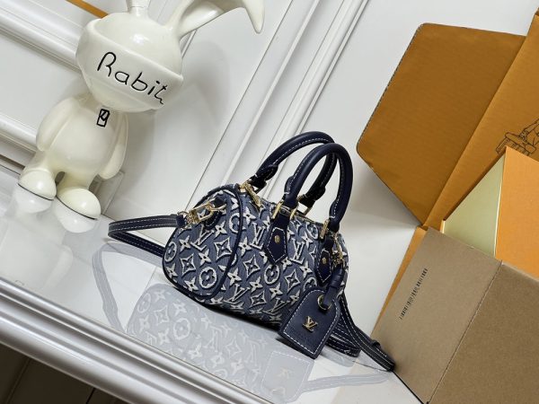 LV Nano SpeedyJacquard Denim M28502-2A187-M81085 BC