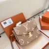 LV Set Pochette Metis Speedy 20 Beige C2301450