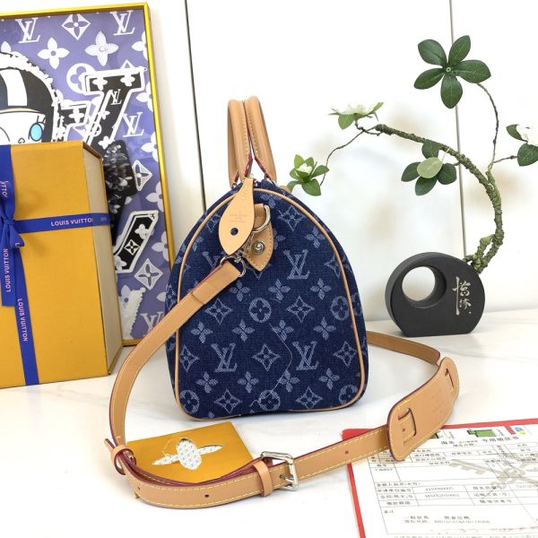 LV Speedy Bandoulière 30 Denim Bag M27556-M40391 BC