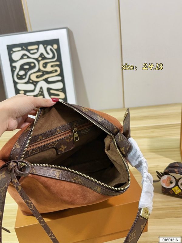 LV Low Key Hobo Suede Bag C2301250