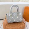 LV Set Pochette Metis Speedy 20 Taupe Grey C2301450