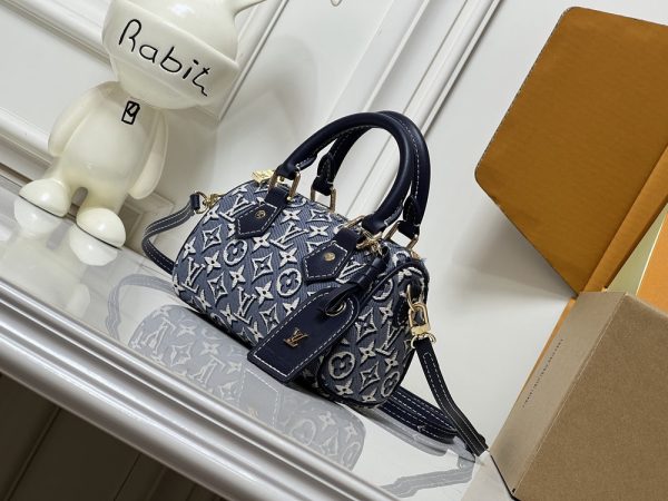 LV Nano SpeedyJacquard Denim M28502-2A187-M81085 BC