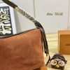 LV Low Key Hobo Suede Bag C2301250