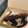 LV Giant Monogram Shearling Bumbag Brown C2301050