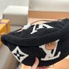 LV Giant Monogram Shearling Bumbag Black C2301050
