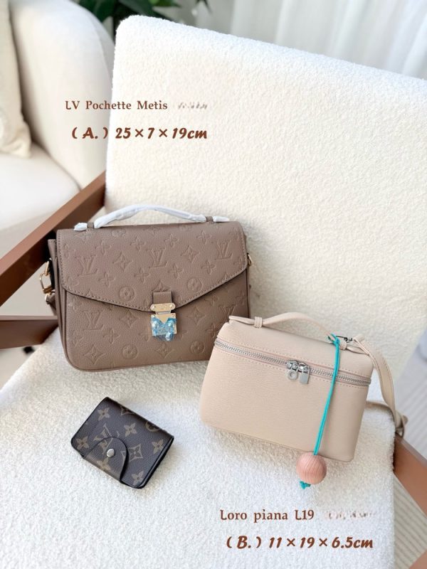 LV Set Pochette Métis Loro Piana L19 Bag C2301450
