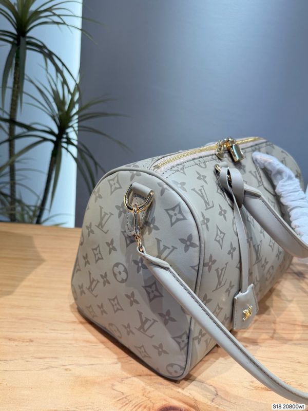 LV Speedy Bandoulière 30 Grey Bag C2301250