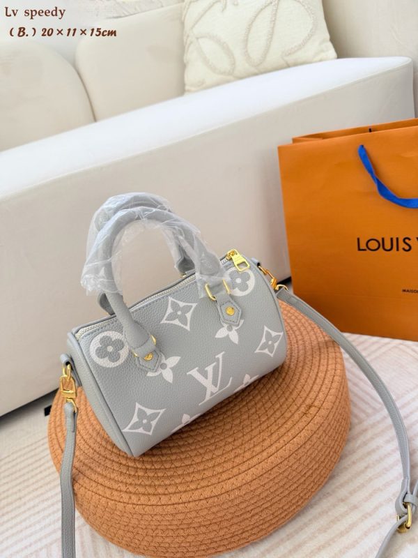 LV Set Pochette Metis Speedy 20 Taupe Grey C2301450