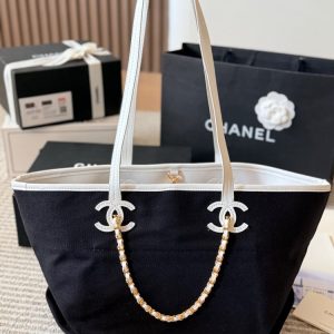 CN Small Shopping Bag Calfskin Gold-Tone Metal C2301250