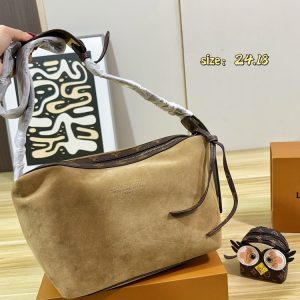 LV Low Key Hobo Suede Bag C2301250 LV Low Key Hobo Suede Bag C2301250
