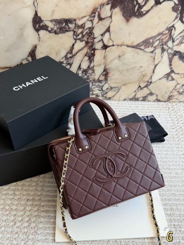 CN Quilted Leather Studded Square Vanity Case Bag C2301850