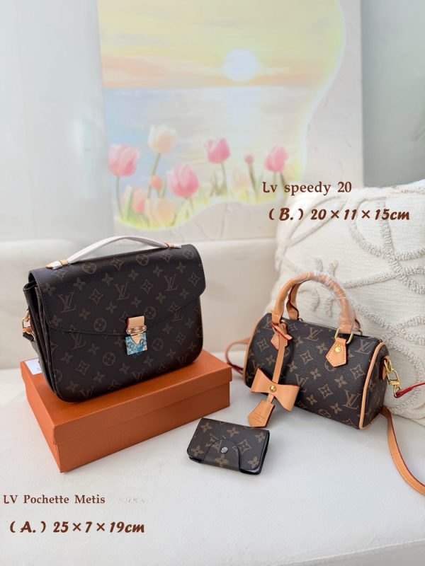 LV Set Pochette Metis Speedy 20 Bag C2301450
