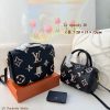 LV Set Pochette Metis Speedy 20 Black Bag C2301450