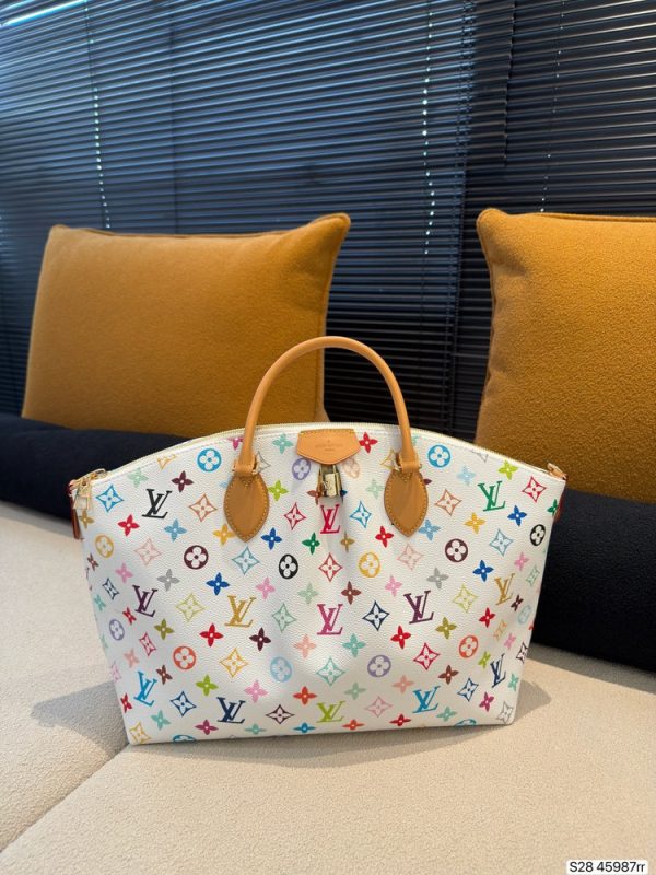 LV Boétie MM Monogram Canvas Tote Bag C2301750 LV Boétie MM Monogram Canvas Tote Bag C2301750