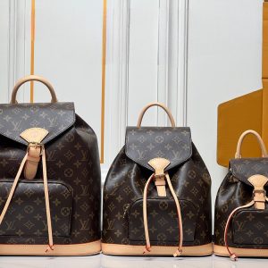 LV Montsouris Monogram Backpack M11197-M11198-M11199 BC
