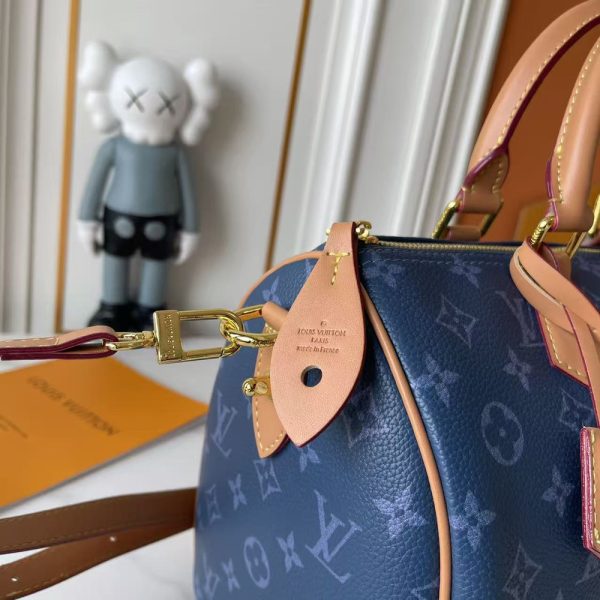 LV Speedy Bandoulière 30 Blue Bag M15282 BC