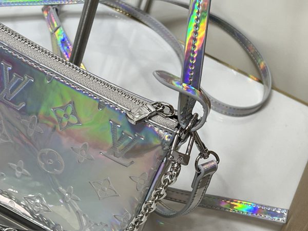 LV Pochette Accessories Holographic Silver Bag M51980 BC