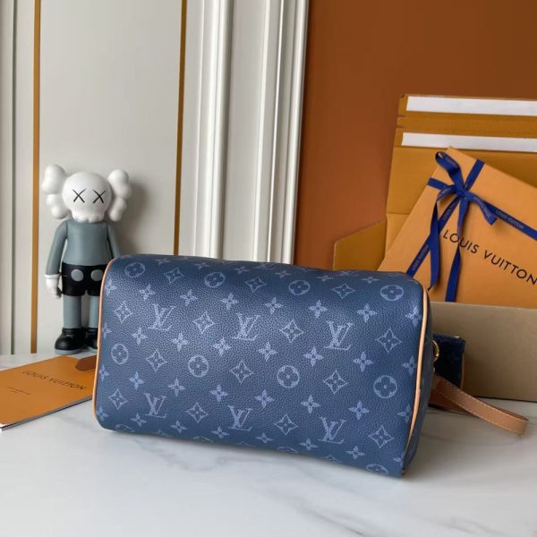 LV Speedy Bandoulière 30 Blue Bag M15282 BC