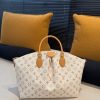 LV Boétie MM Monogram Canvas Tote Bag C2301750 LV Boétie MM Monogram Canvas Tote Bag C2301750