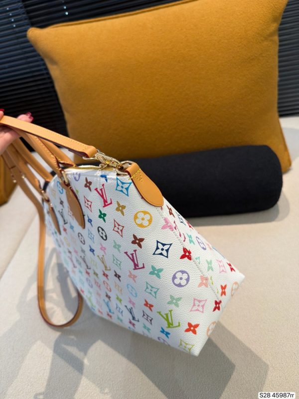 LV Boétie MM Monogram Canvas Tote Bag C2301750 LV Boétie MM Monogram Canvas Tote Bag C2301750