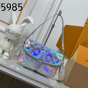 LV Diane Holographic Silver Bag M45985 BC