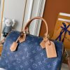 LV Speedy Bandoulière 30 Blue Bag M15282 BC