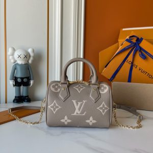 LV Speedy Bandoulière 20 Da Bicolor Monogram Empreinte M46575 BC