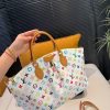 LV Boétie MM Monogram Canvas Tote Bag C2301750 LV Boétie MM Monogram Canvas Tote Bag C2301750