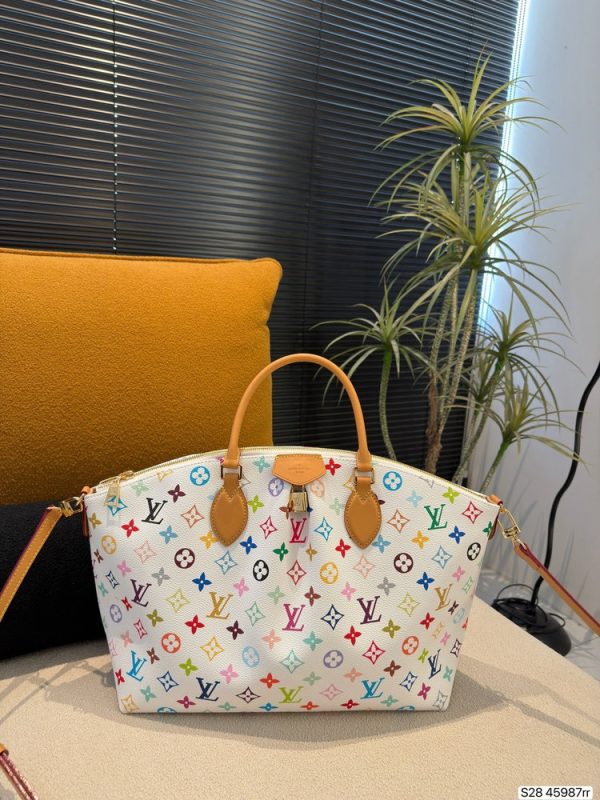 LV Boétie MM Monogram Canvas Tote Bag C2301750 LV Boétie MM Monogram Canvas Tote Bag C2301750
