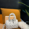 LV Ski Speedy Trunk 20 Monogram Pearly M2A746 LV Ski Speedy Trunk 20 Monogram Pearly M2A746